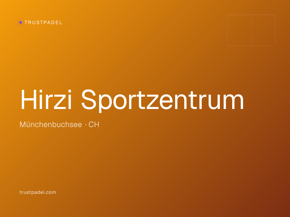 Hirzi Sportzentrum padel club