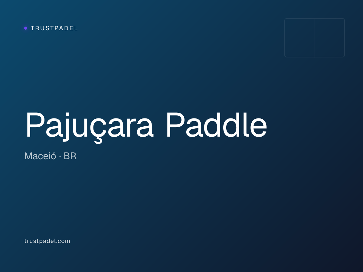 Pajuçara Paddle padel club