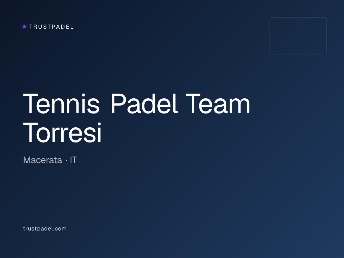 Tennis Padel Team Torresi padel club