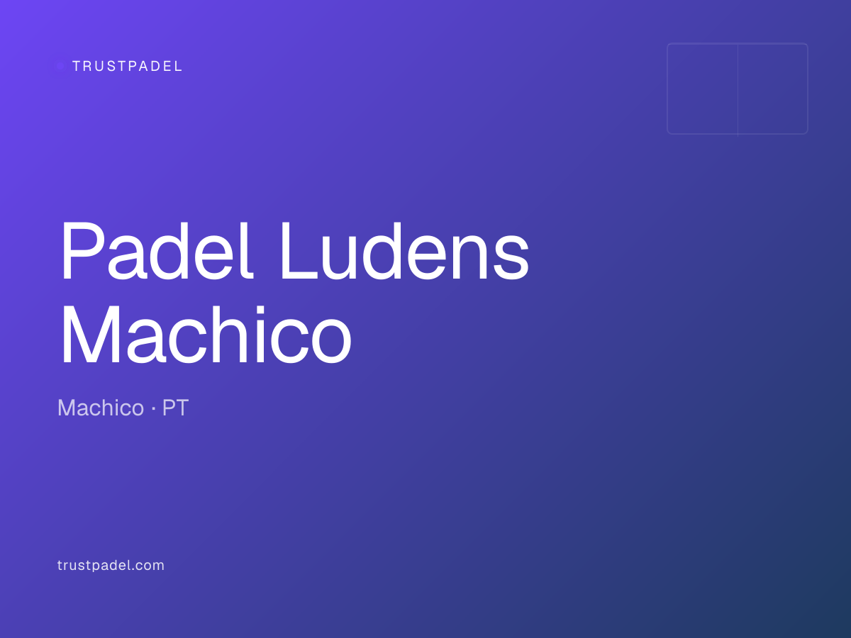 Padel Ludens Machico padel club