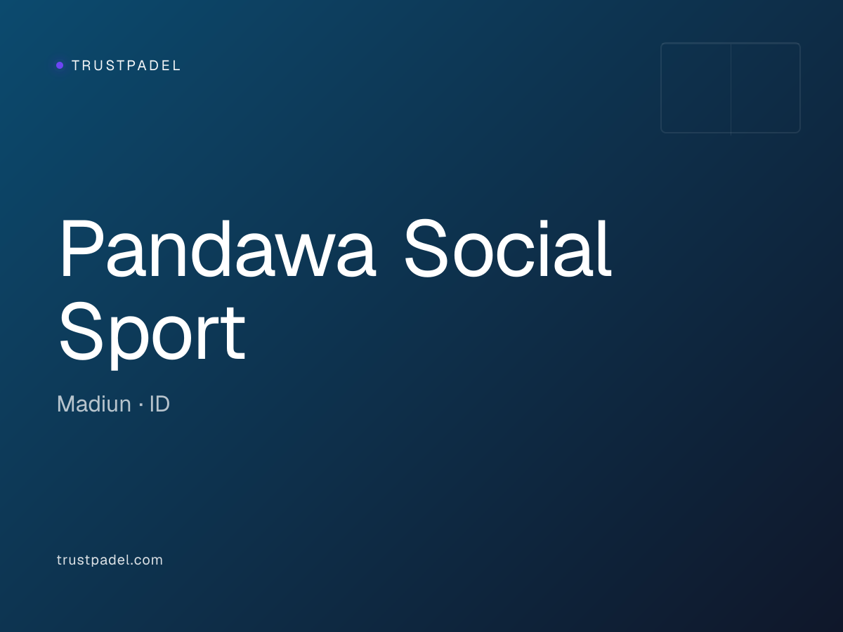 Pandawa Social Sport padel club