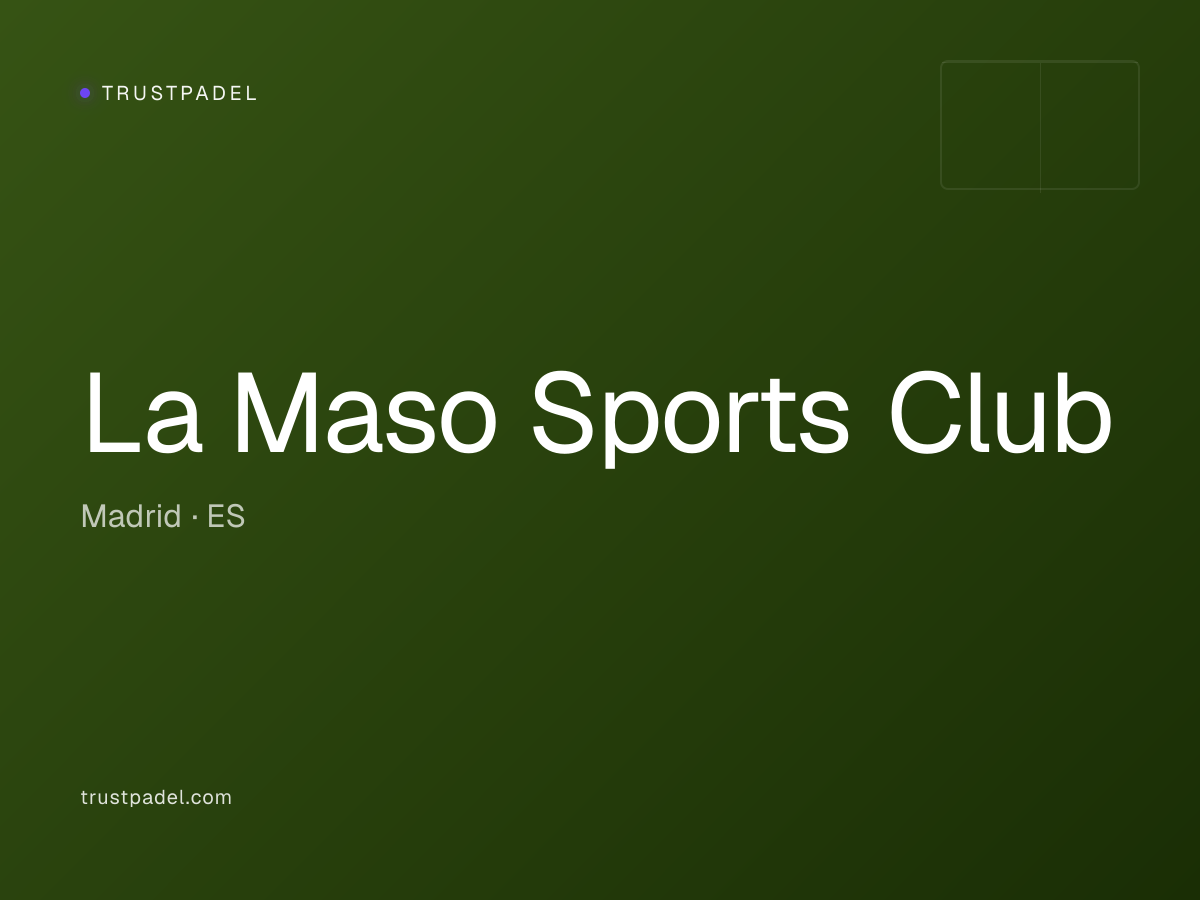 La Maso Sports Club padel club