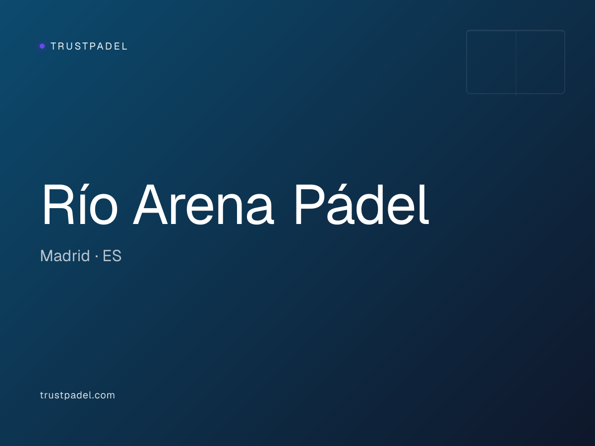 Río Arena Pádel padel club