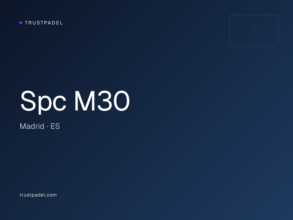 Spc M30 padel club