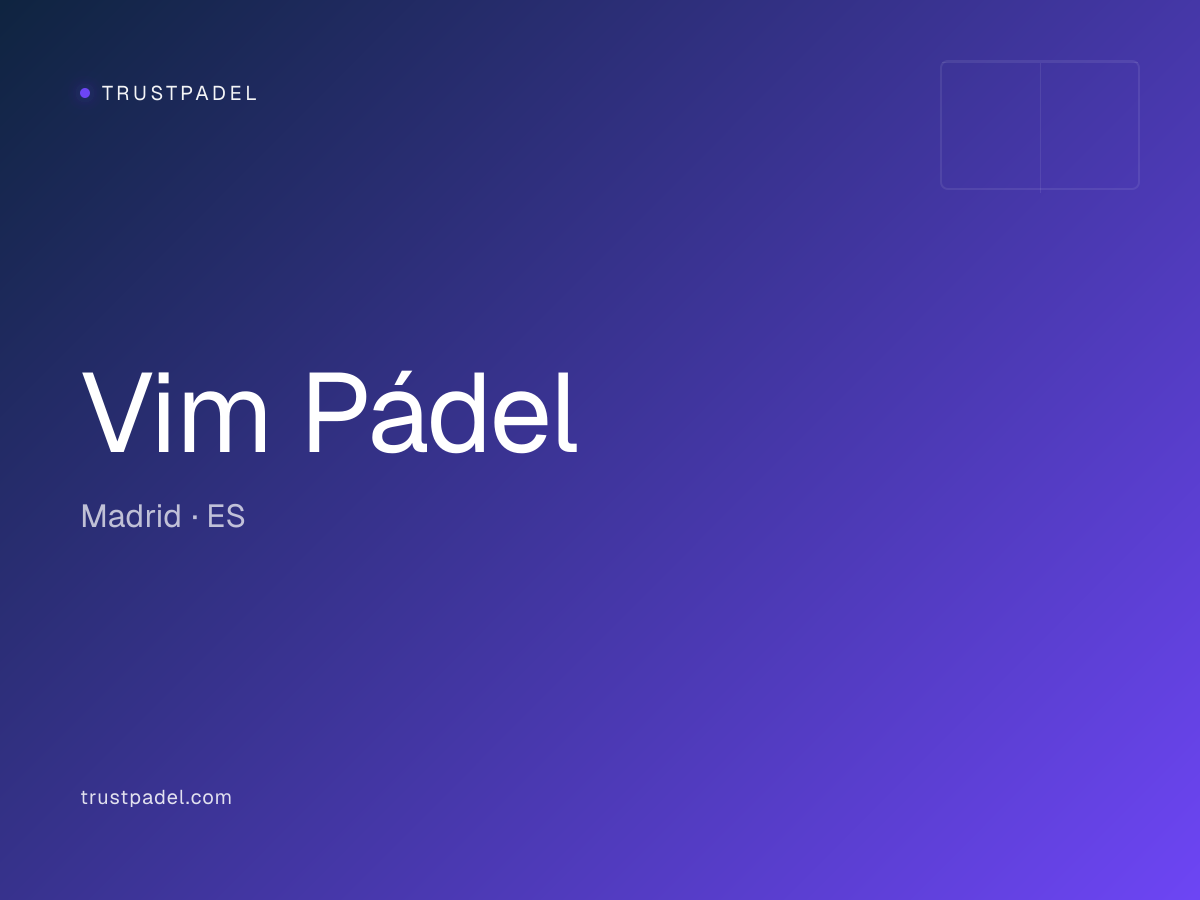 Vim Pádel padel club