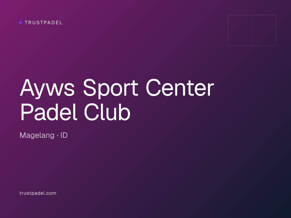 Ayws Sport Center Padel Club padel club