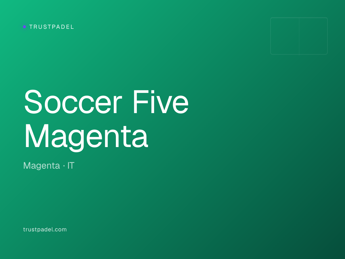 Soccer Five Magenta padel club