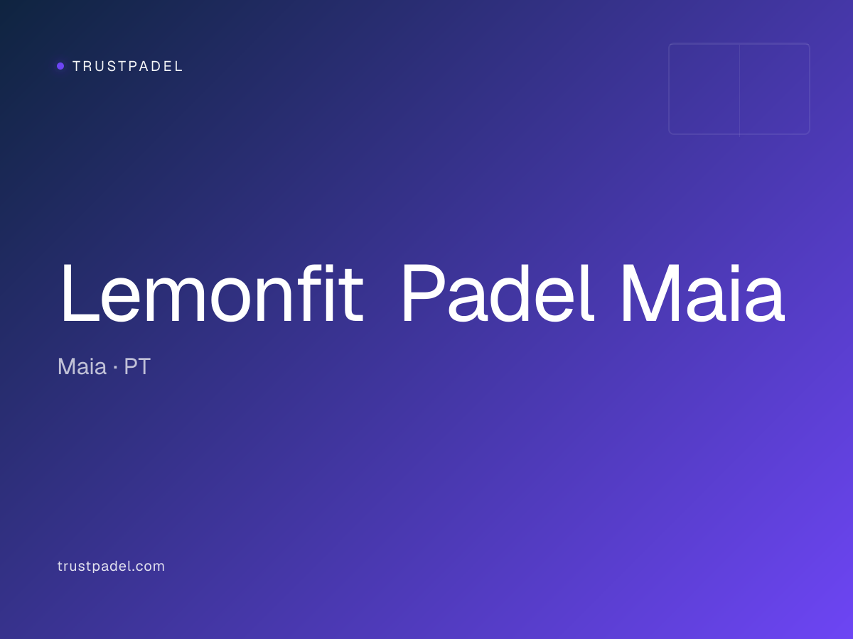 Lemonfit Padel Maia padel club