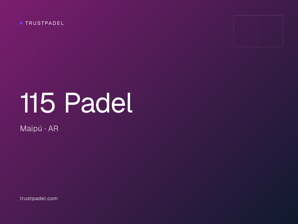 115 Padel padel club