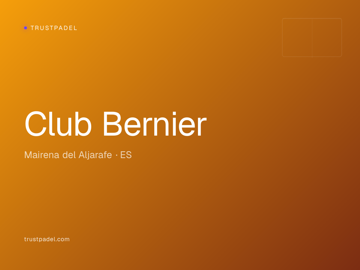 Club Bernier padel club
