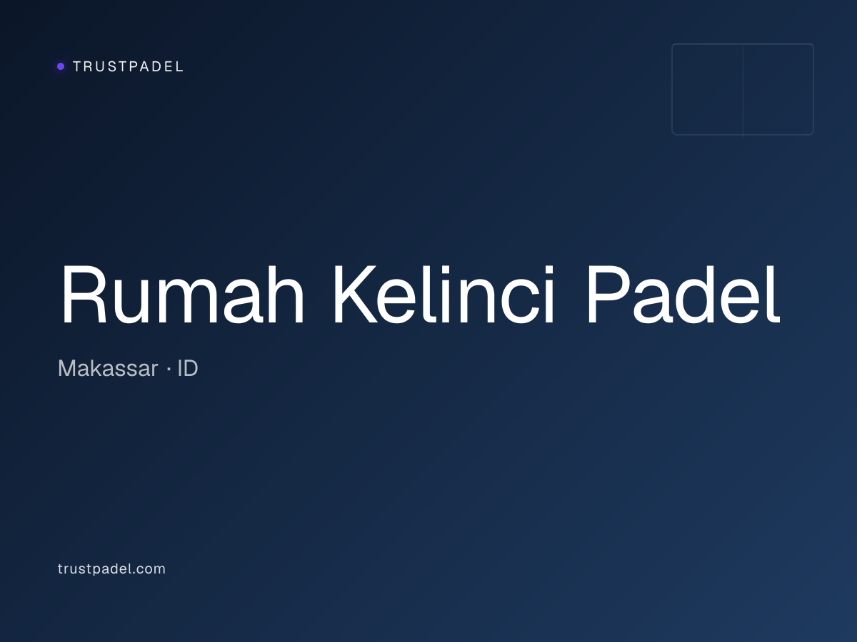 Rumah Kelinci Padel padel club