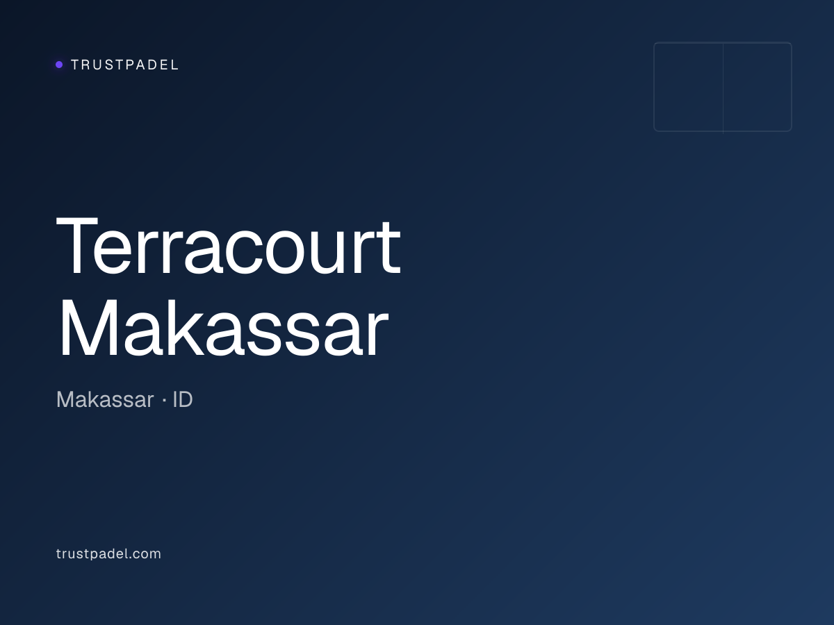 Terracourt Makassar padel club