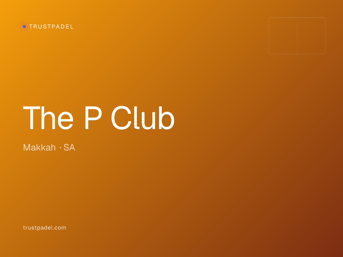 The P Club padel club