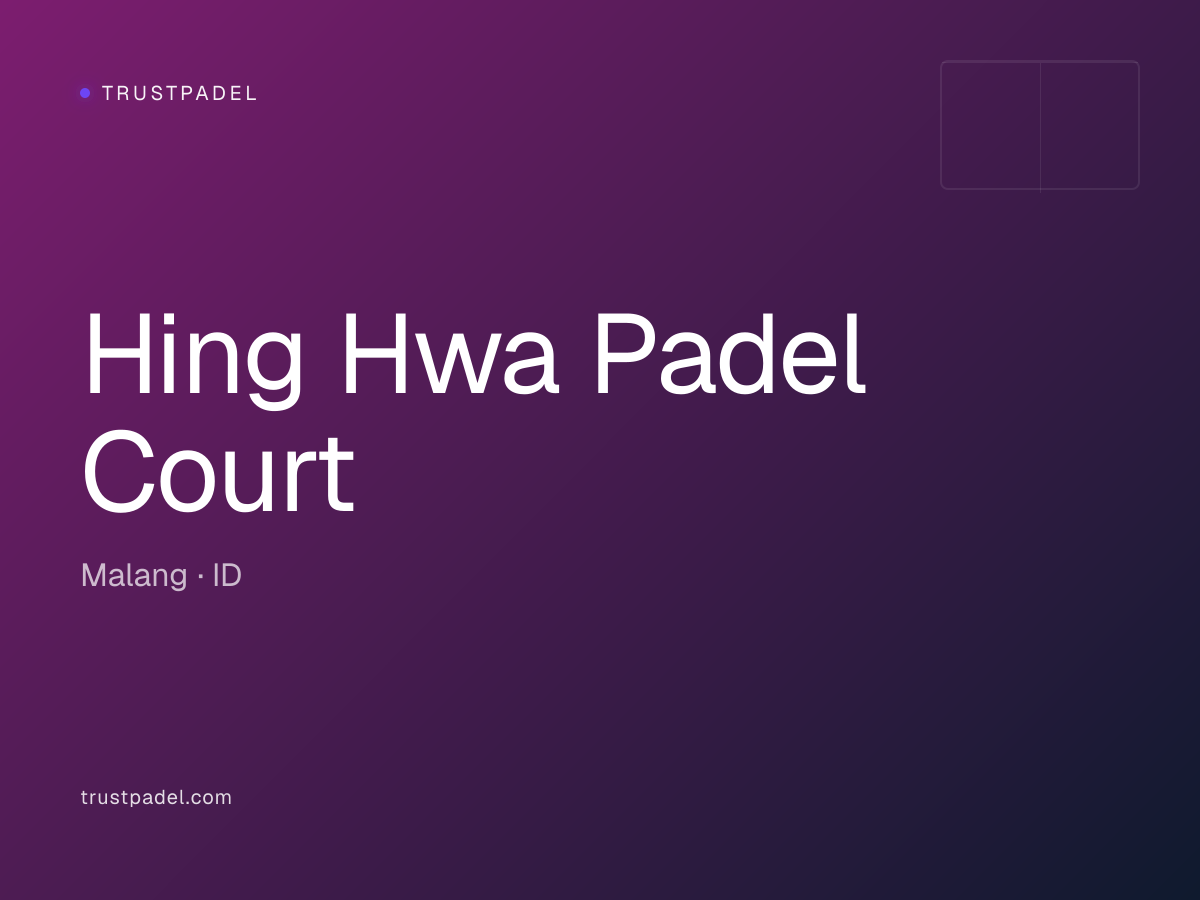 Hing Hwa Padel Court padel club