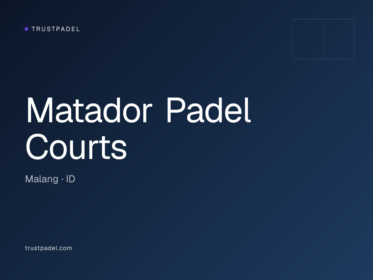Matador Padel Courts padel club