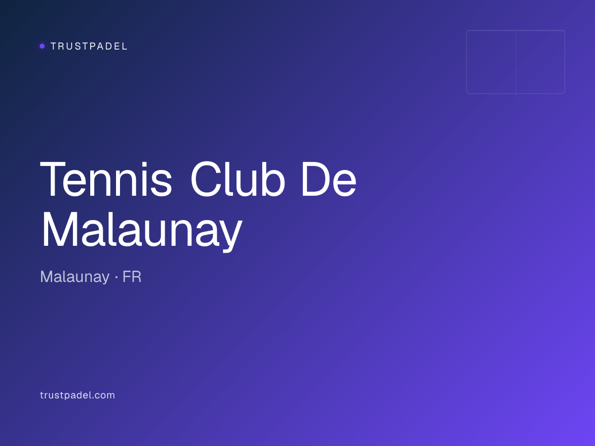Tennis Club De Malaunay padel club