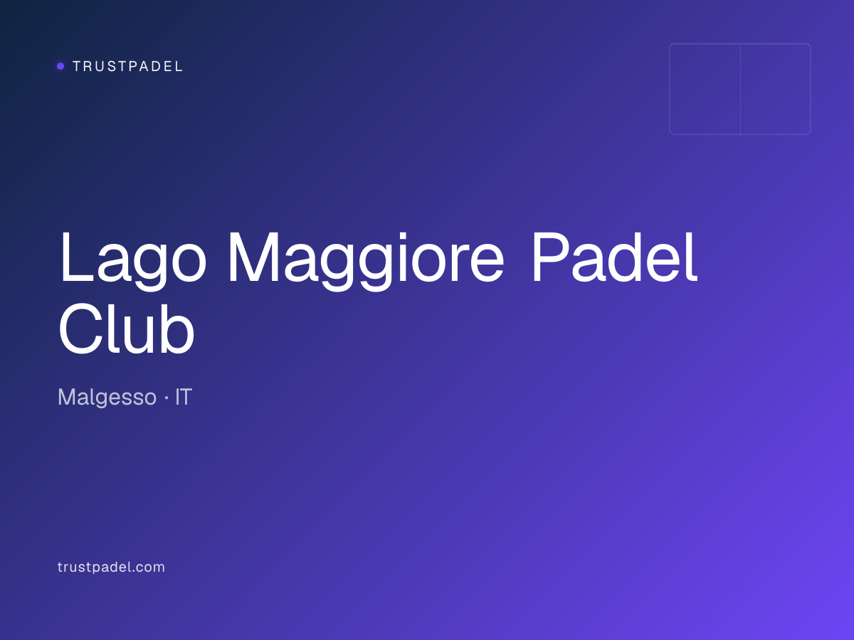 Lago Maggiore Padel Club padel club