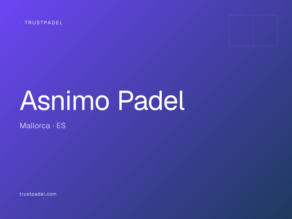 Asnimo Padel padel club