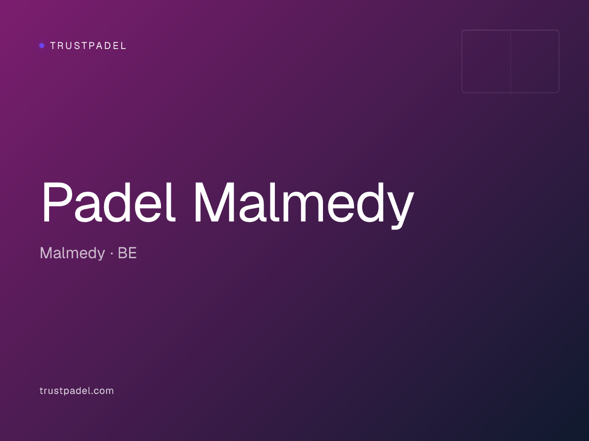 Padel Malmedy padel club