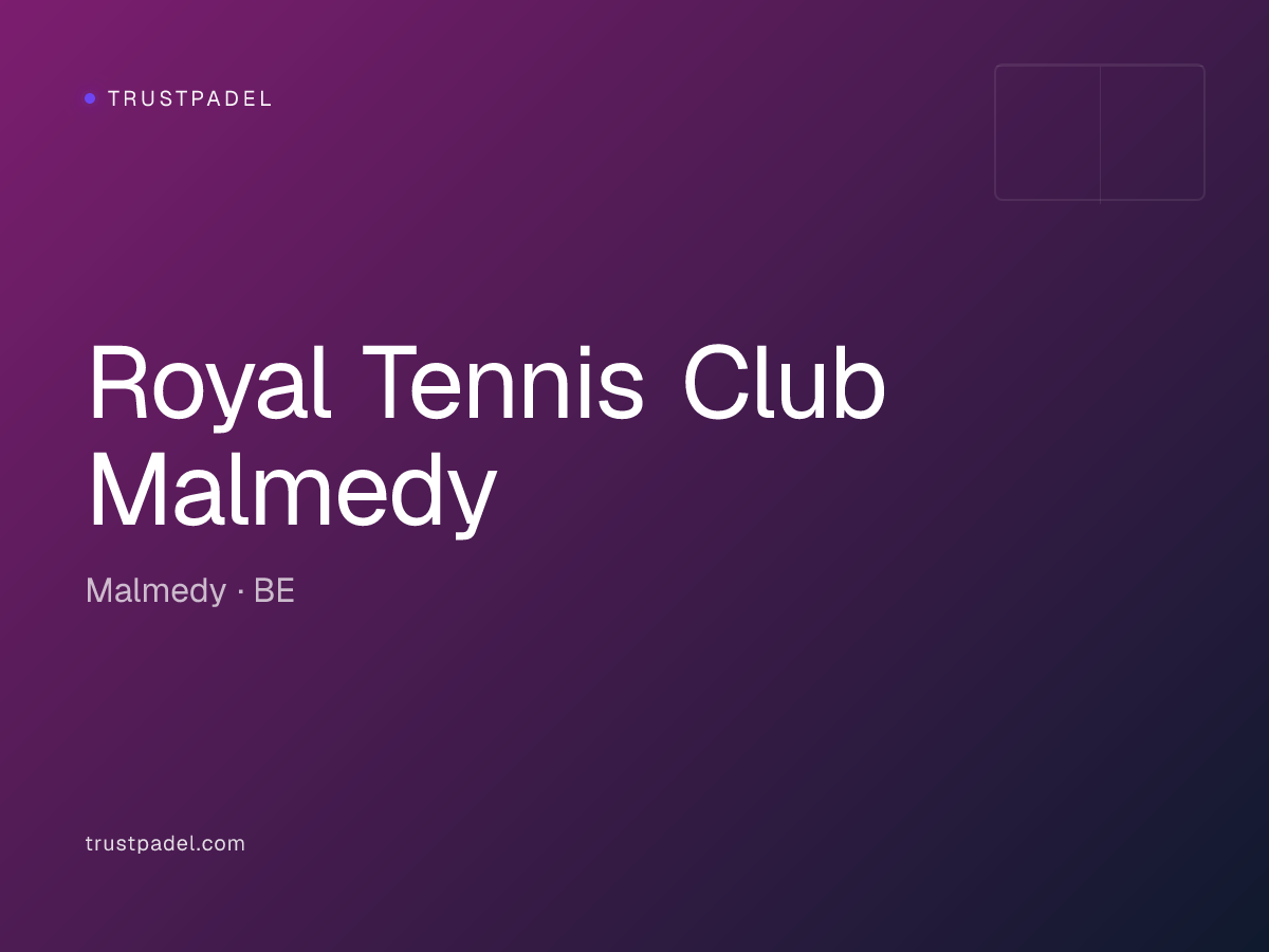 Royal Tennis Club Malmedy padel club