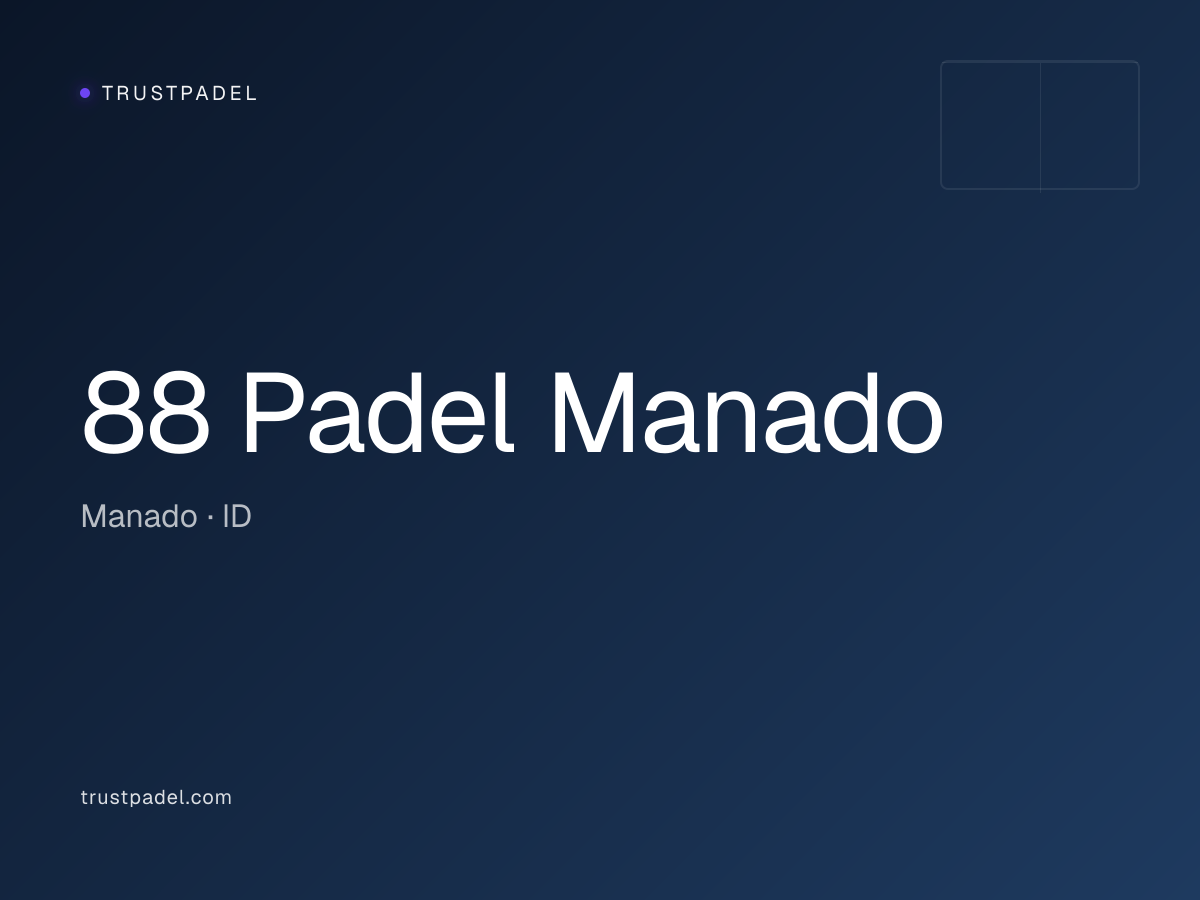 88 Padel Manado padel club