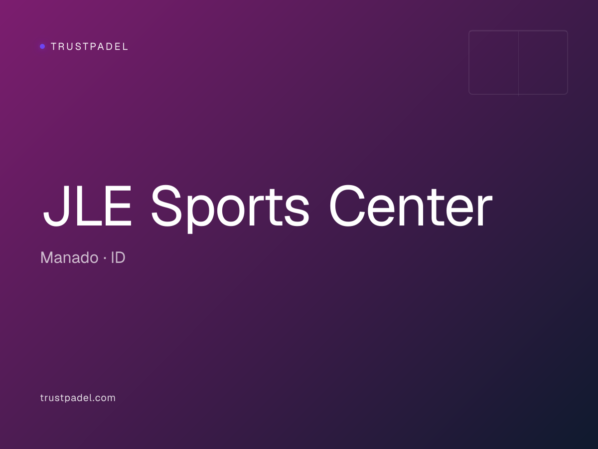 JLE Sports Center padel club
