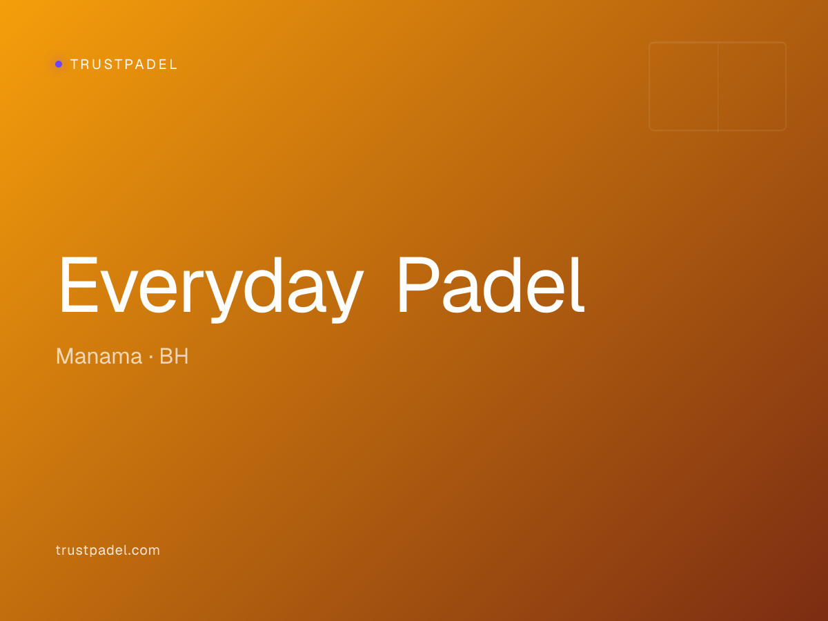 Everyday Padel padel club