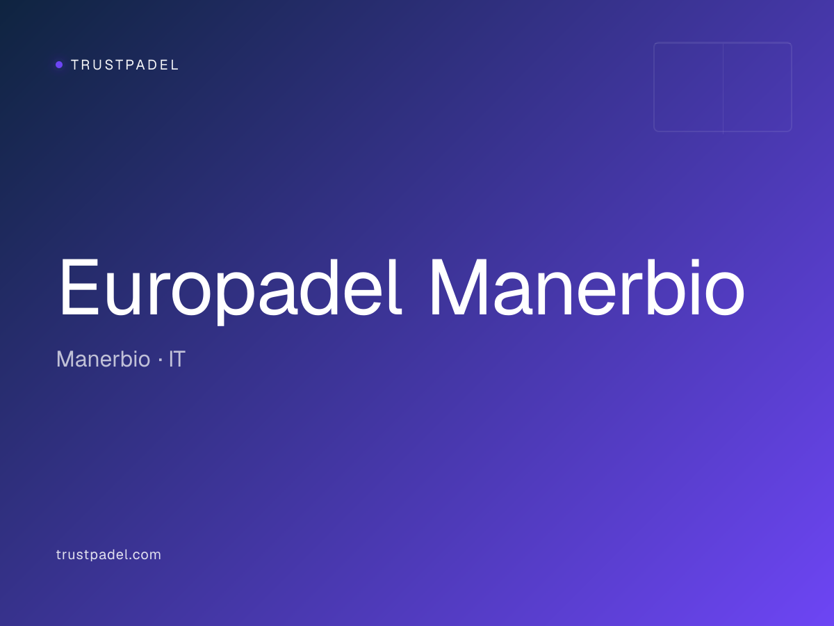 Europadel Manerbio padel club