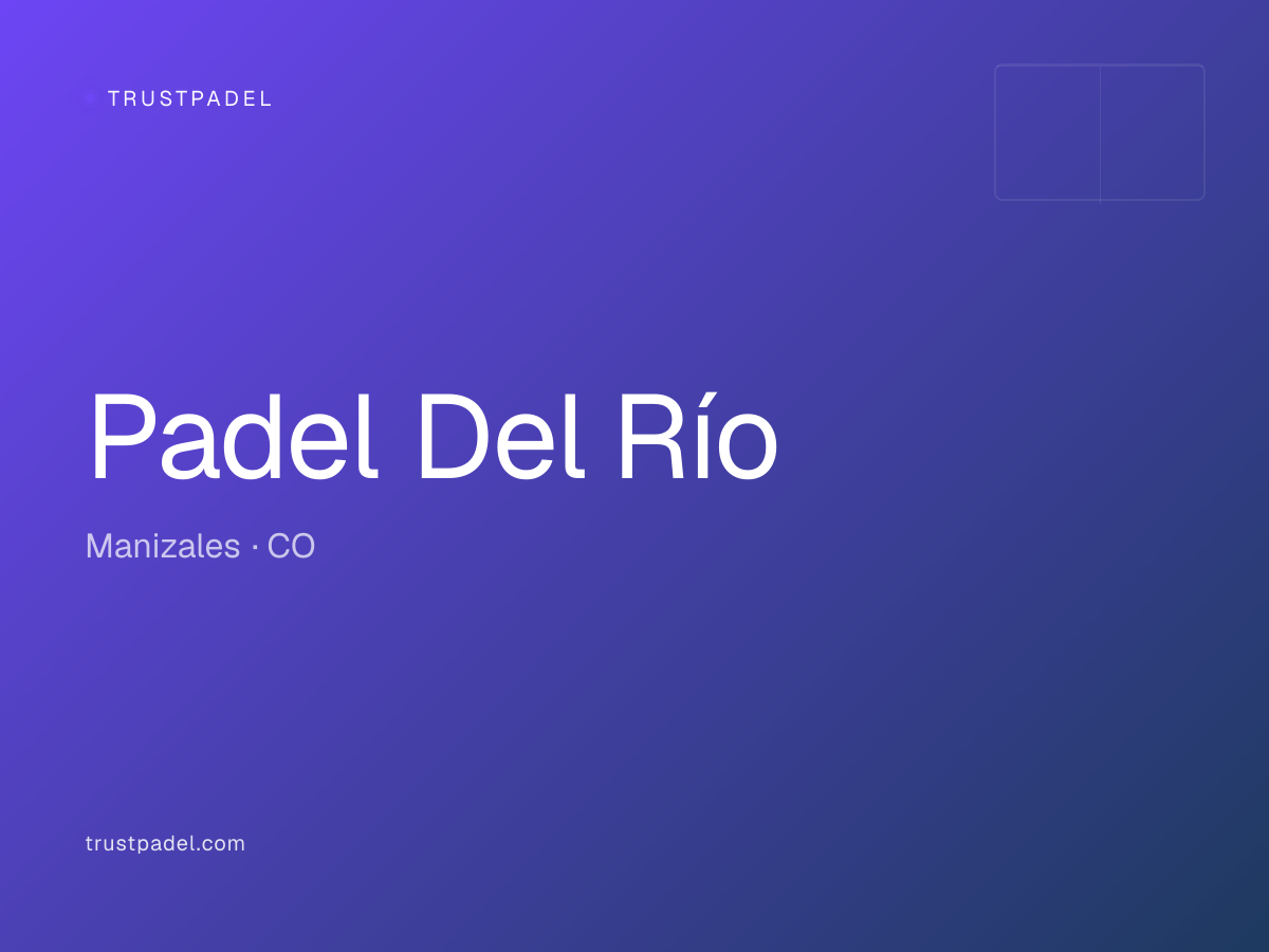 Padel Del Río padel club