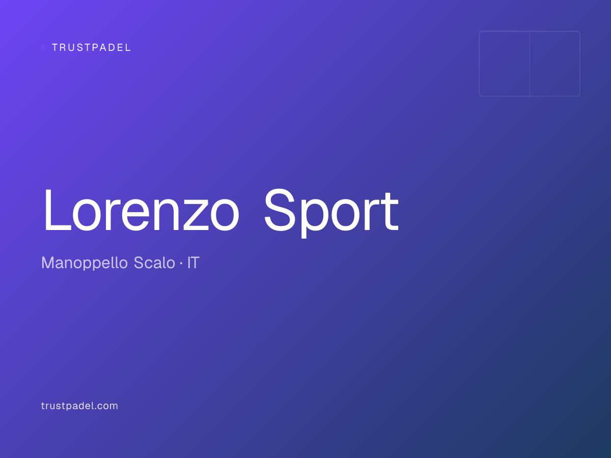 Lorenzo Sport padel club