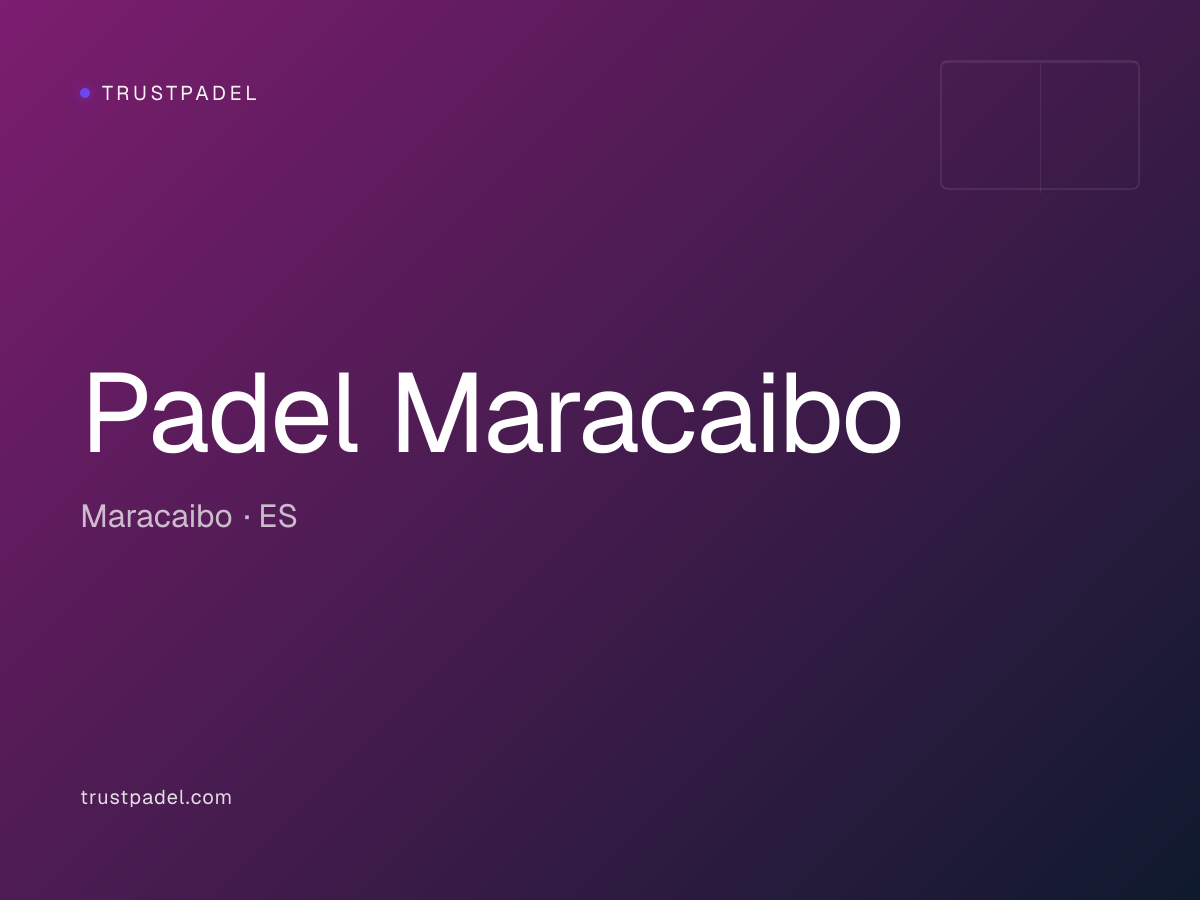 Padel Maracaibo padel club