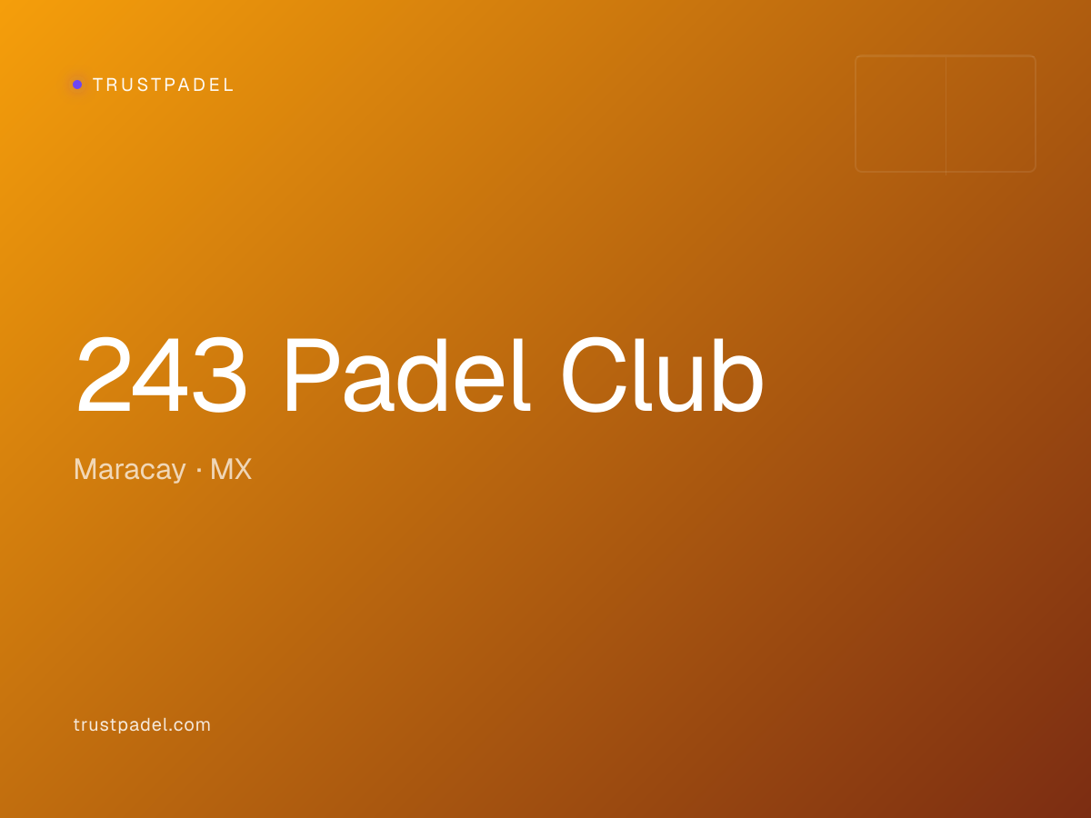 243 Padel Club padel club