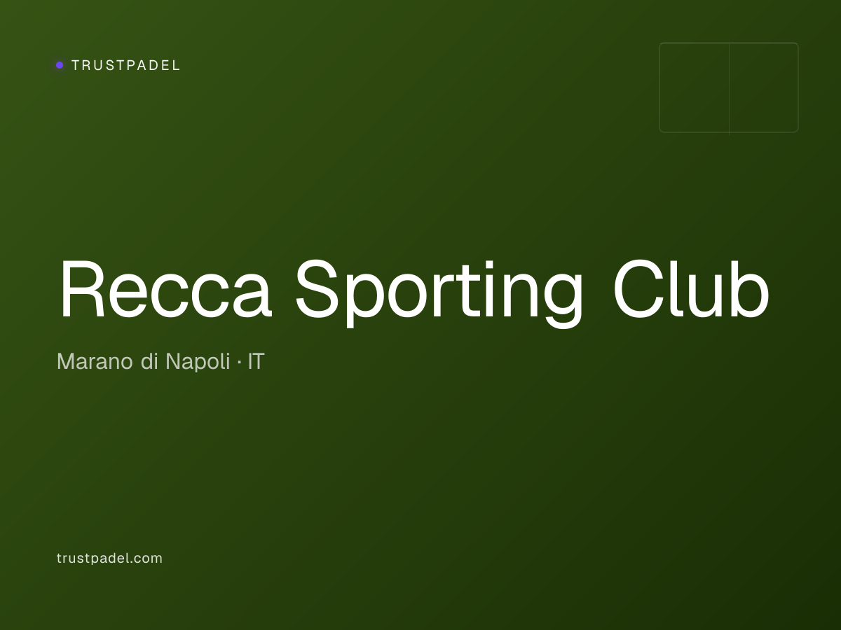Recca Sporting Club padel club