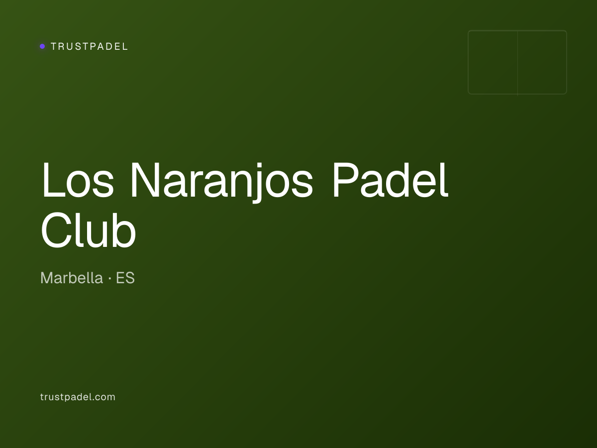 Los Naranjos Padel Club padel club