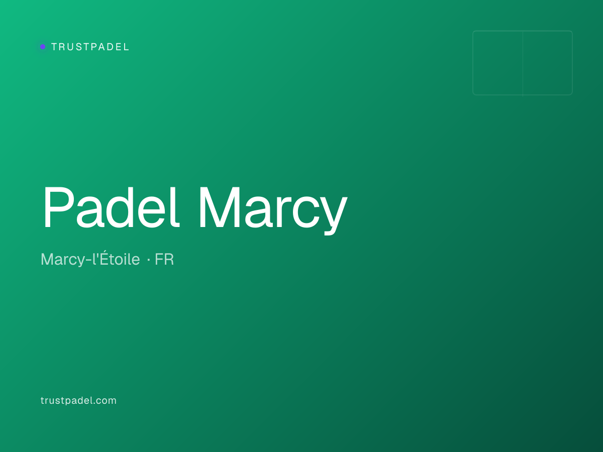 Padel Marcy padel club