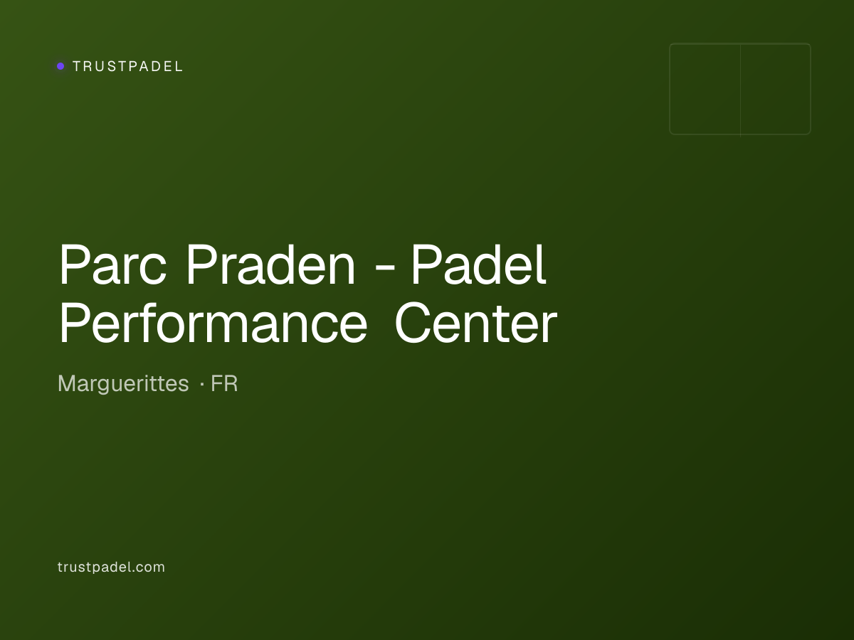 Parc Praden - Padel Performance Center padel club
