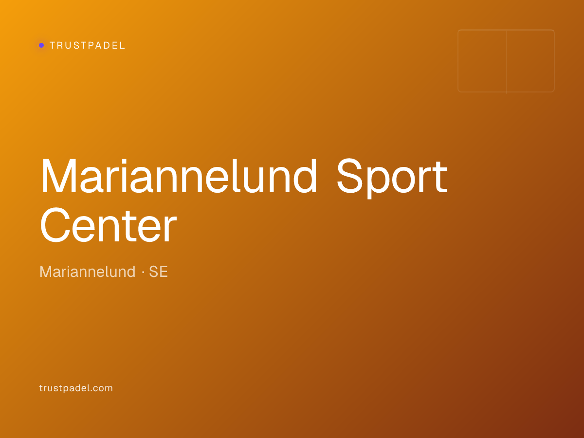 Mariannelund Sport Center padel club