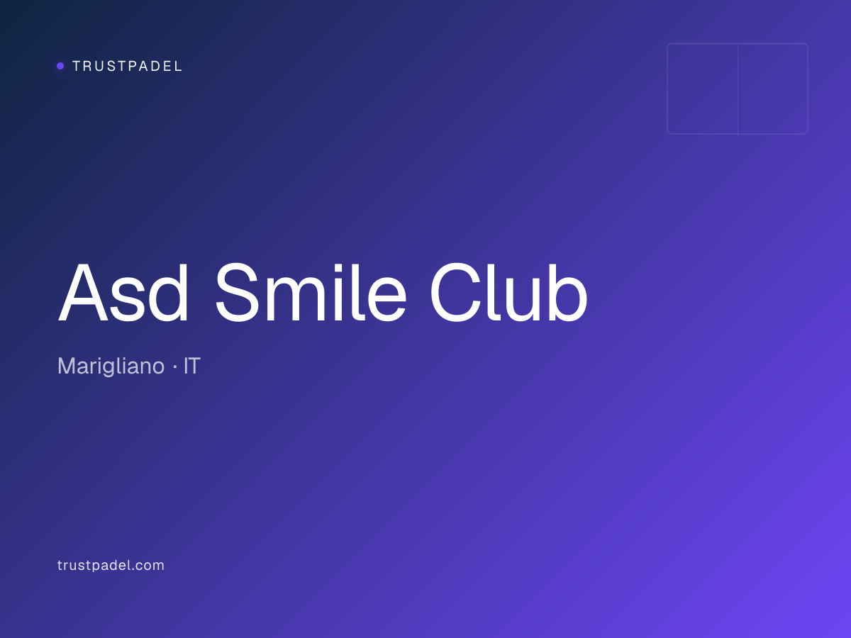 Asd Smile Club padel club