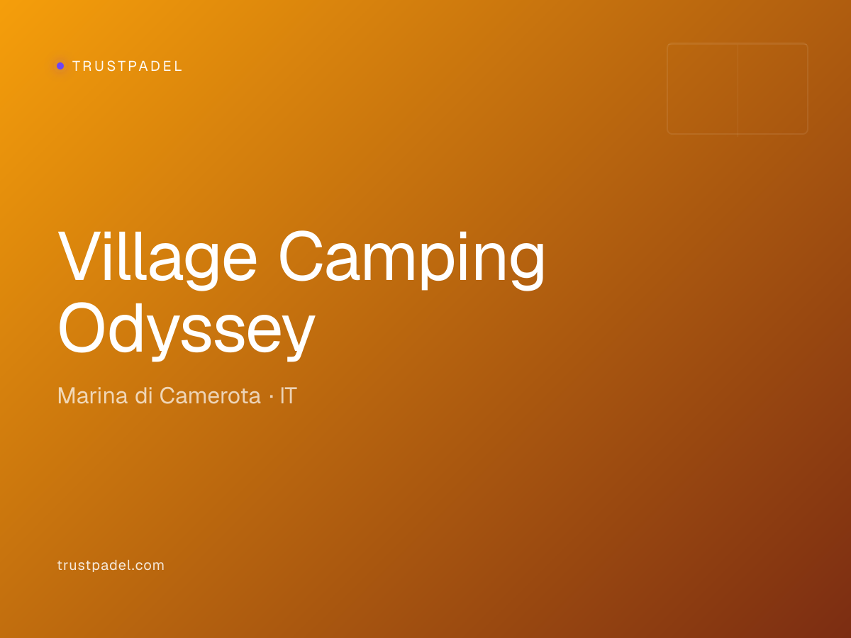 Village Camping Odyssey padel club