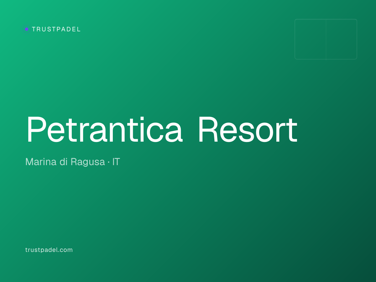 Petrantica Resort padel club