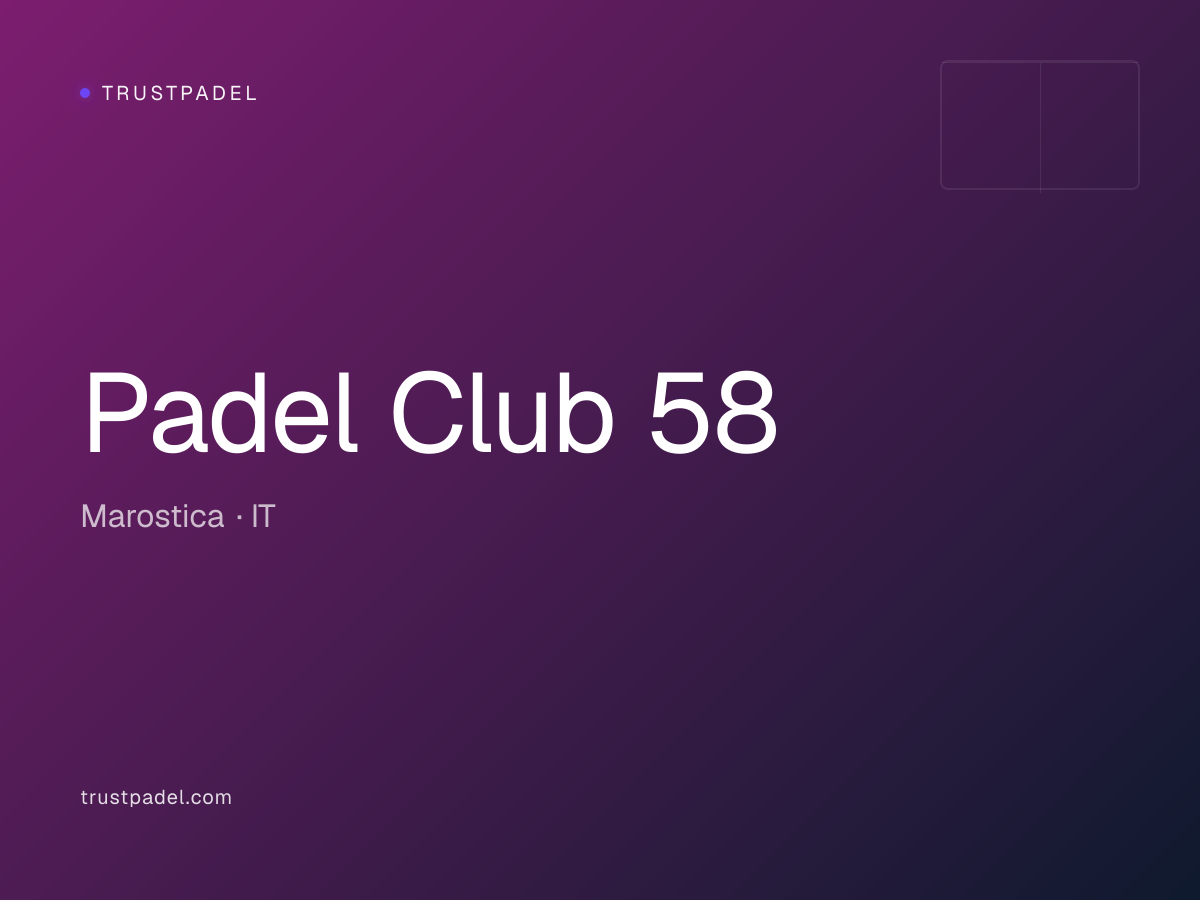 Padel Club 58 padel club