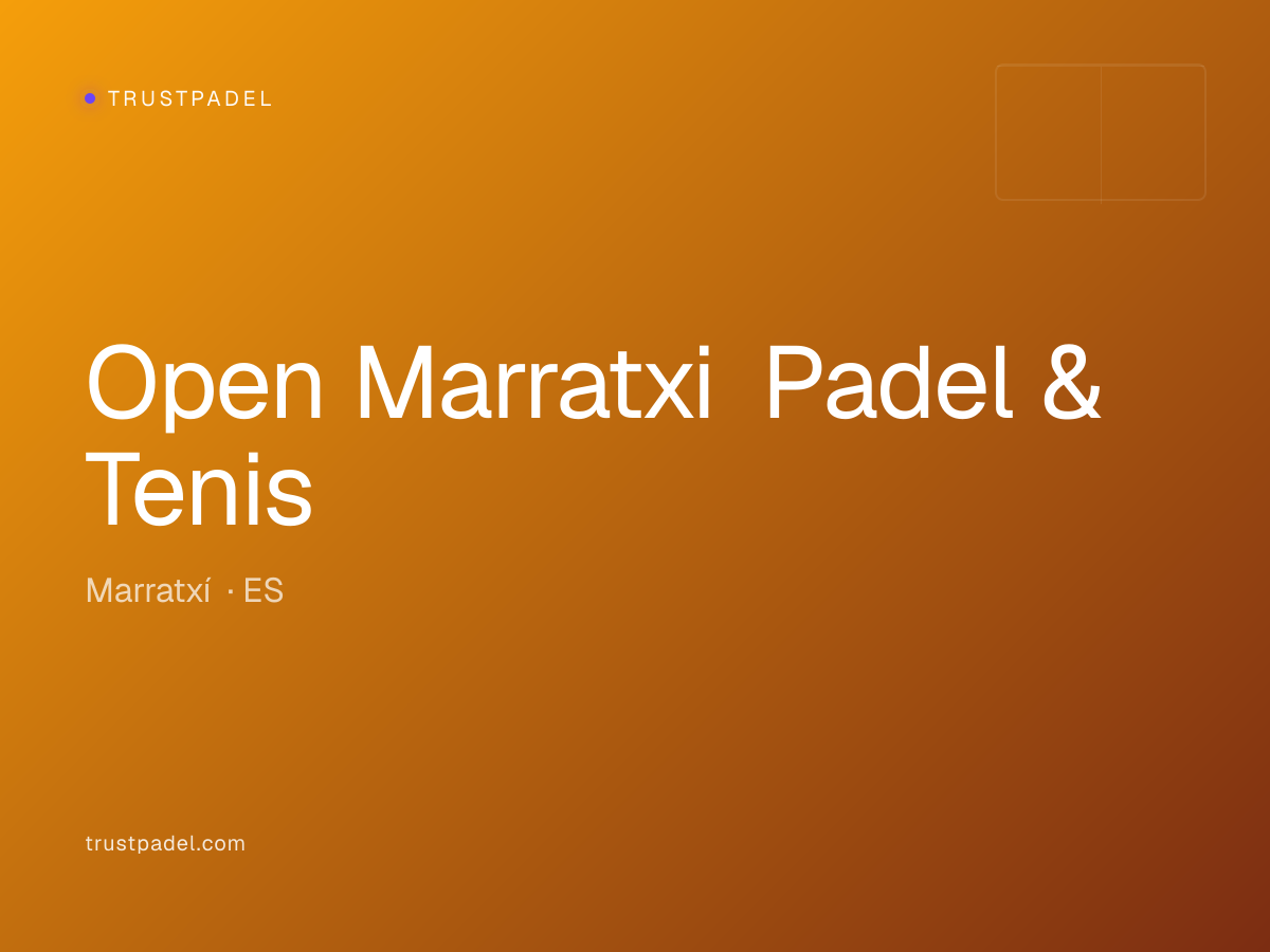 Open Marratxi Padel & Tenis padel club