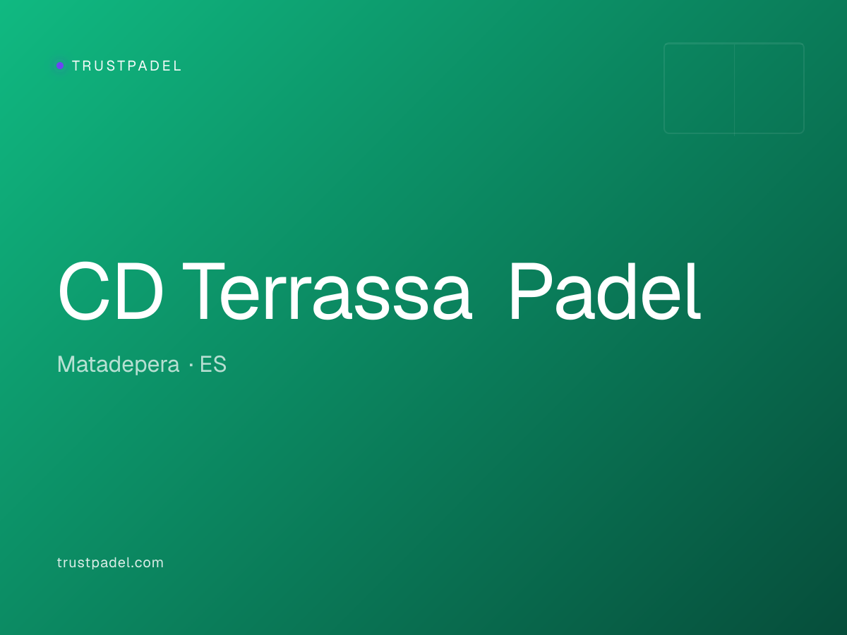 CD Terrassa Padel padel club
