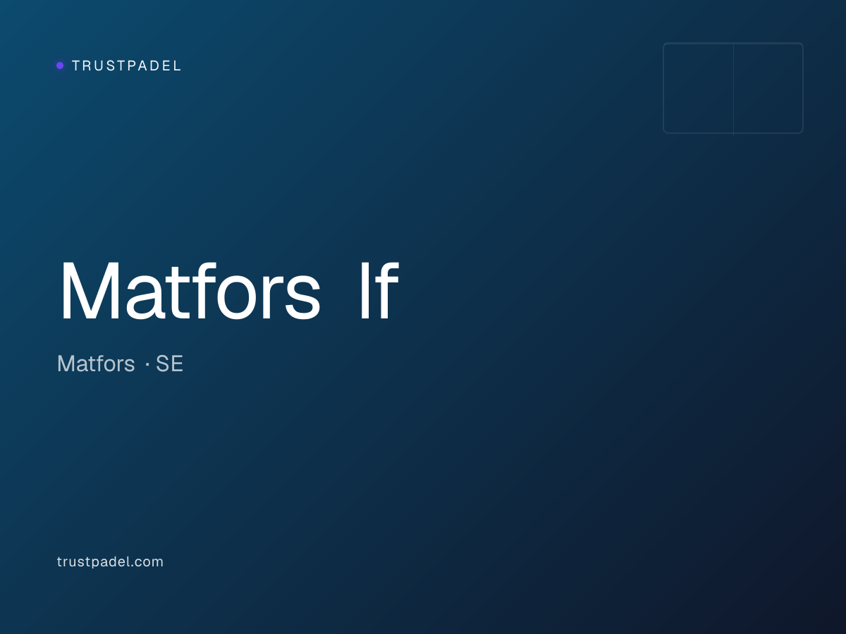 Matfors If padel club