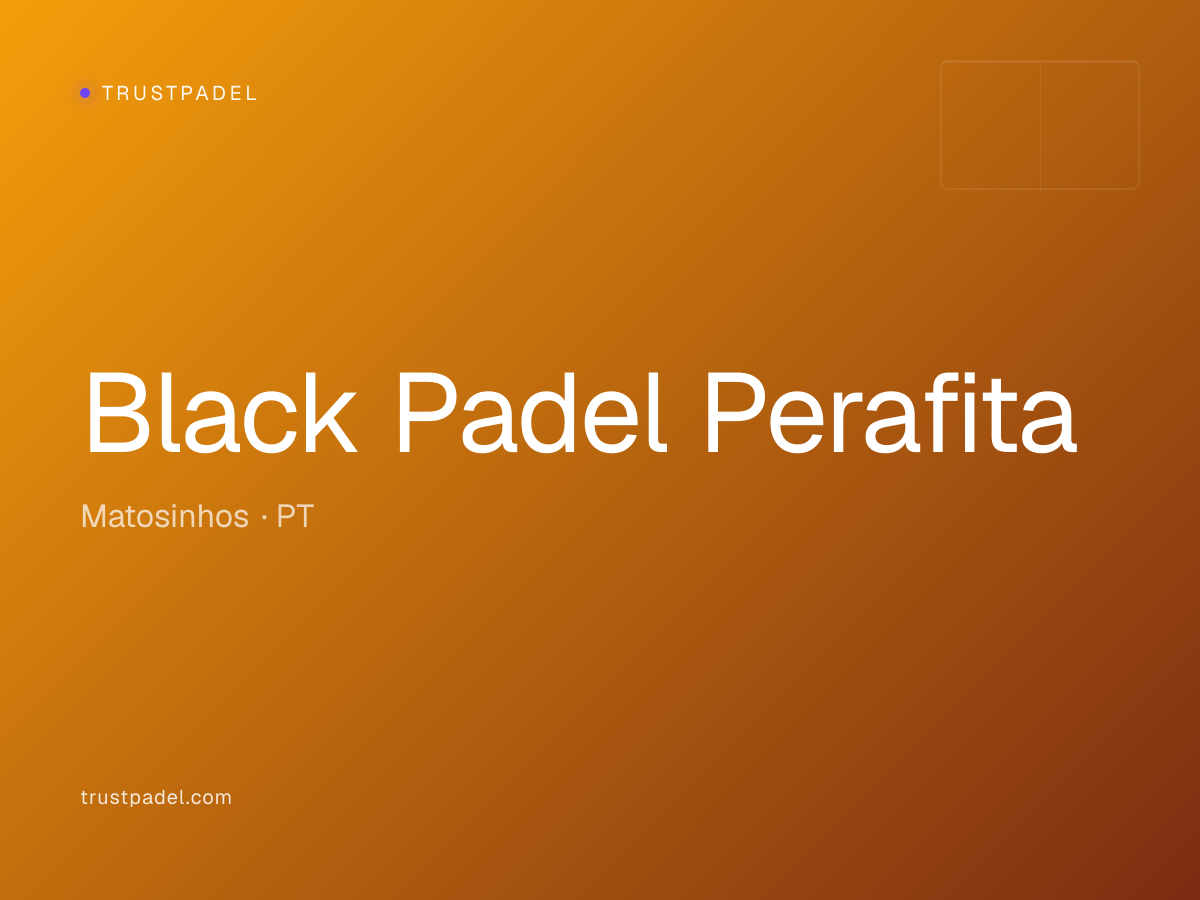 Black Padel Perafita padel club