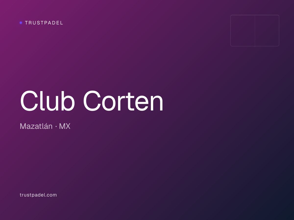 Club Corten padel club