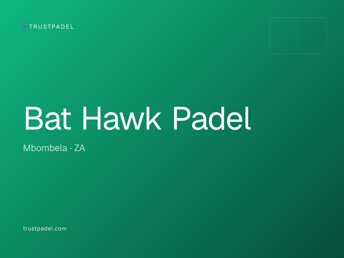Bat Hawk Padel padel club