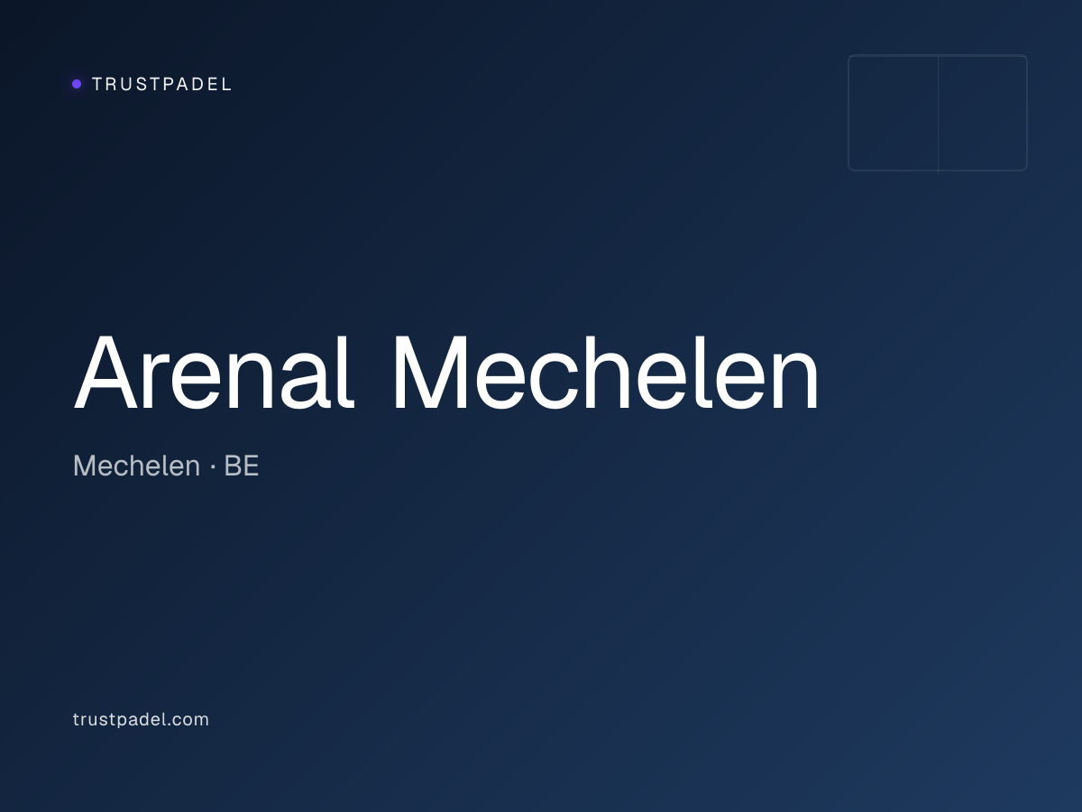 Arenal Mechelen padel club