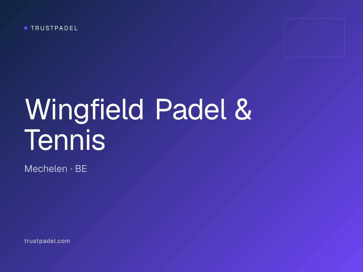Wingfield Padel & Tennis padel club