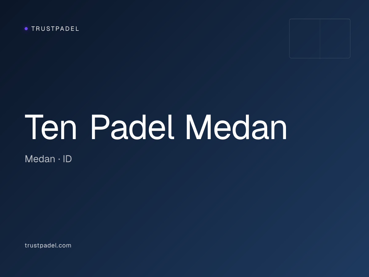 Ten Padel Medan padel club